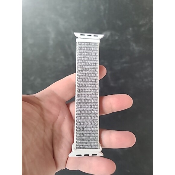 White Apple Compatible Watch Band - Picture 2 of 10